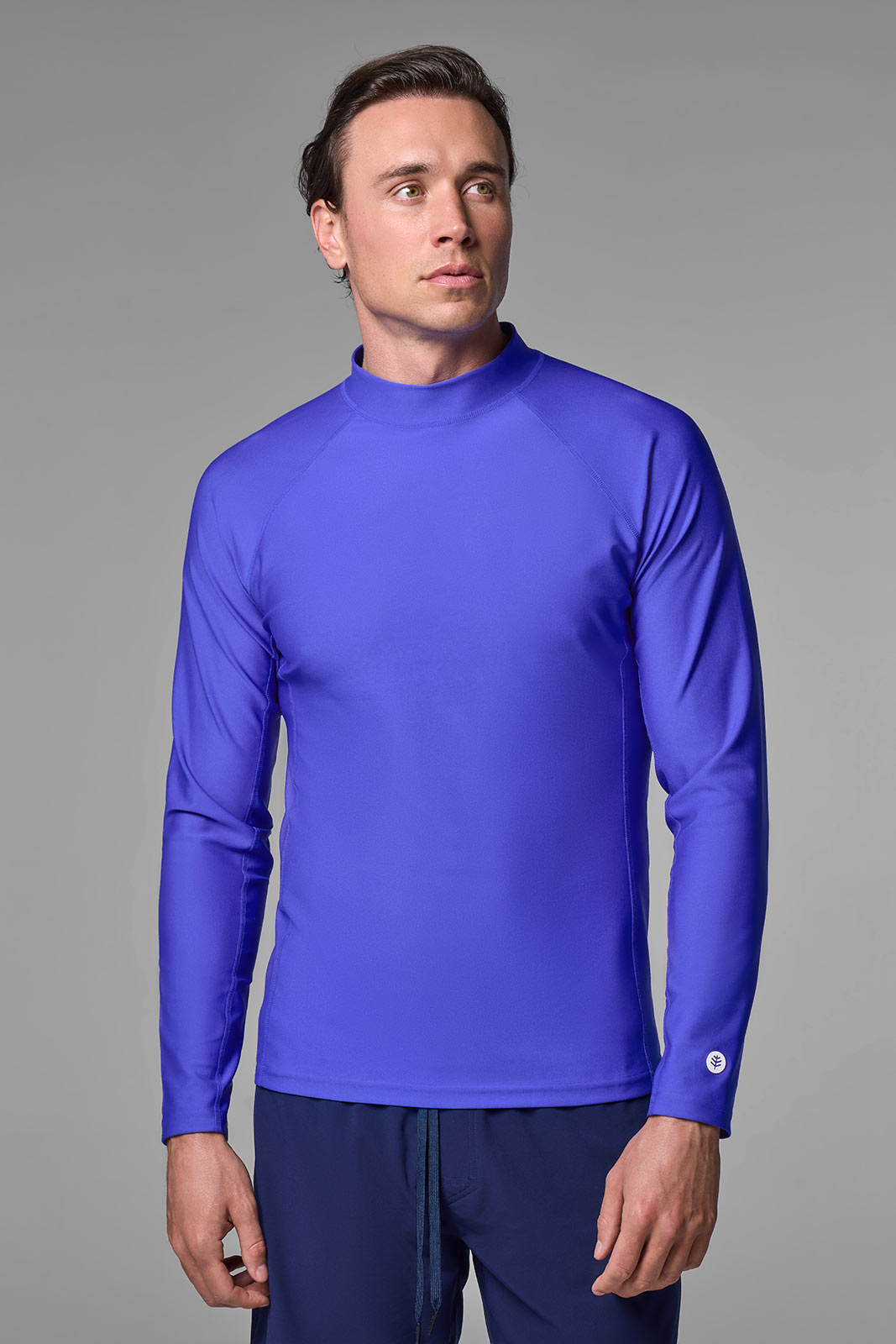 Men's Tulum Long Sleeve Surf Rash Guard | Slate UPF 50+