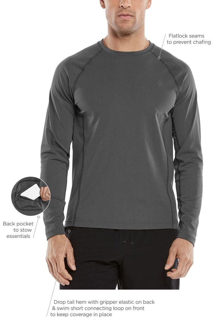 Men's Hightide Long Sleeve Swim Shirt UPF 50+