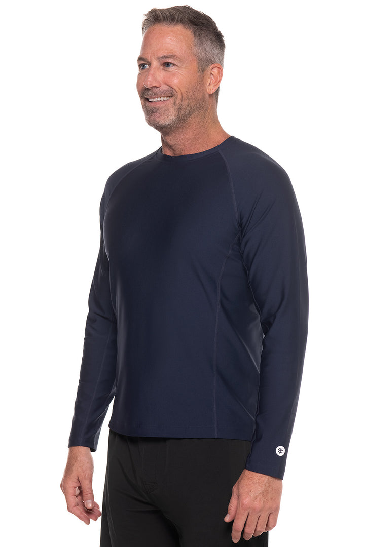 Clothing Coolibar Long Sleeve Coolibar Men Men's Long-Sleeve Swim