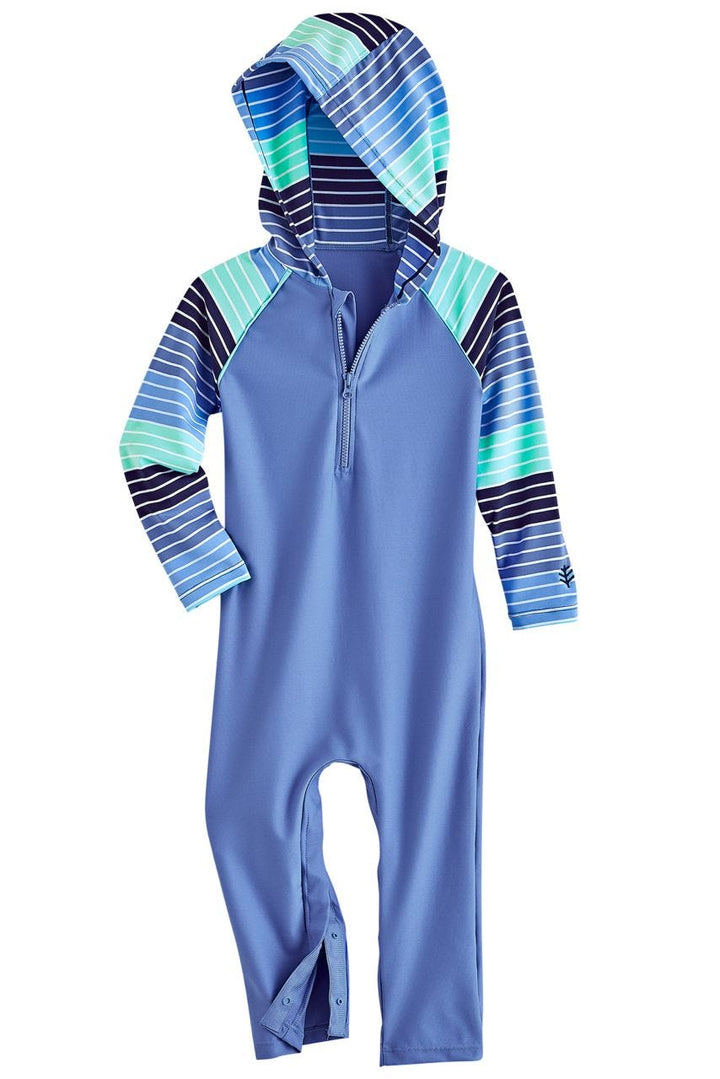 Baby Finn Hooded One-Piece Swimsuit UPF 50+