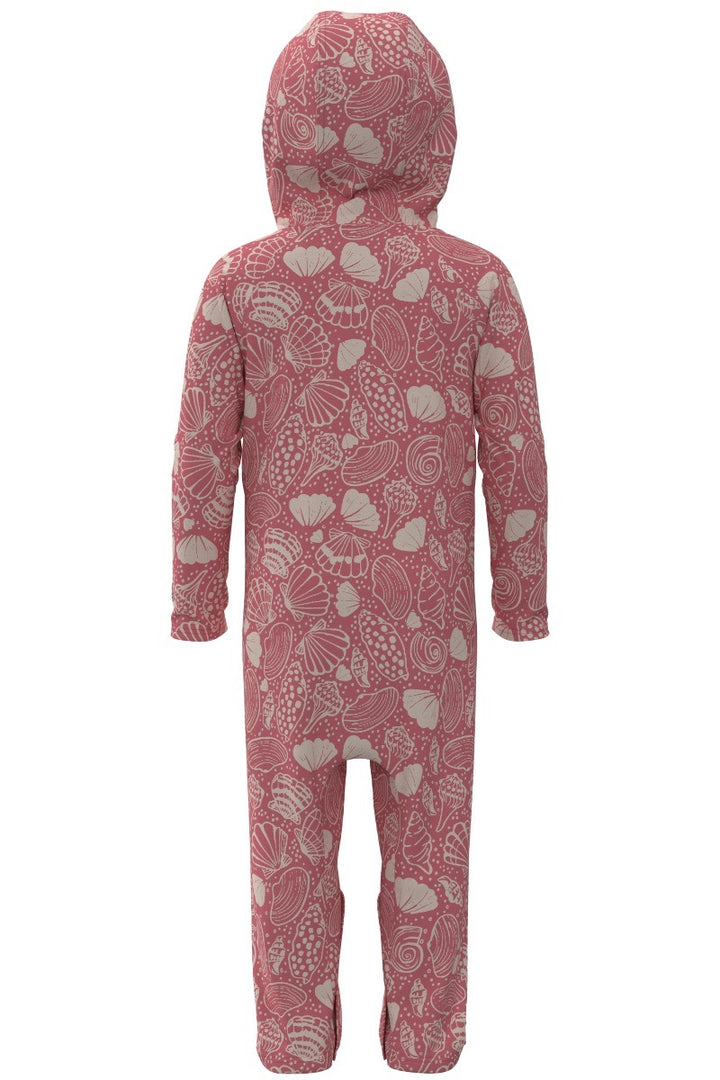 Baby's Full-Coverage Swimsuit | Sunkist Coral Shell Dream