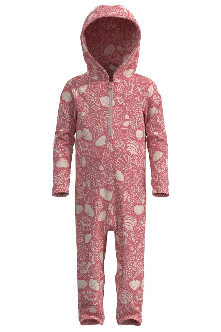 Baby's Full-Coverage Swimsuit | Sunkist Coral Shell Dream