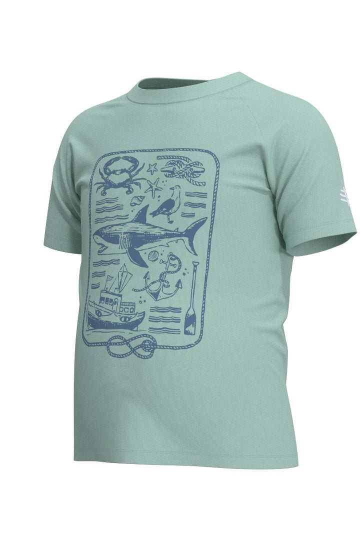 Kid's Surf Short Sleeve Swim Shirt | Skyride