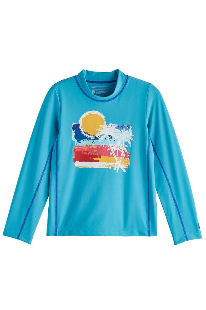 Kid's Sandshark Long Sleeve Surf Shirt UPF 50+
