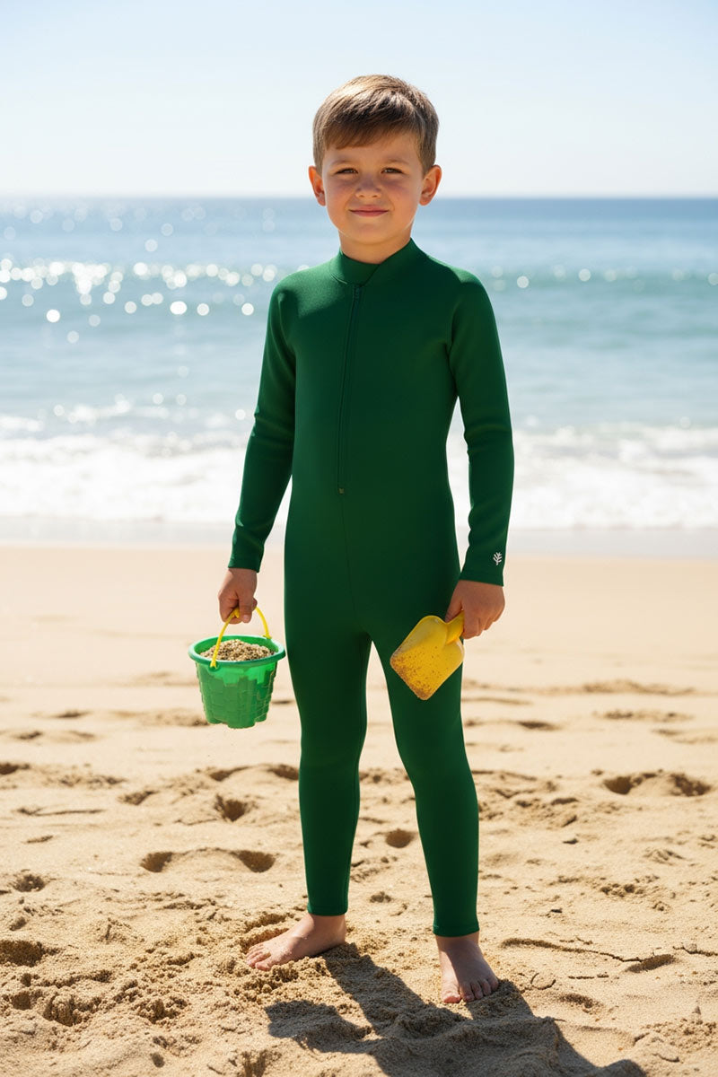 Kids's Barracuda Neck-to-Ankle Swimsuit | Eden UPF 50+