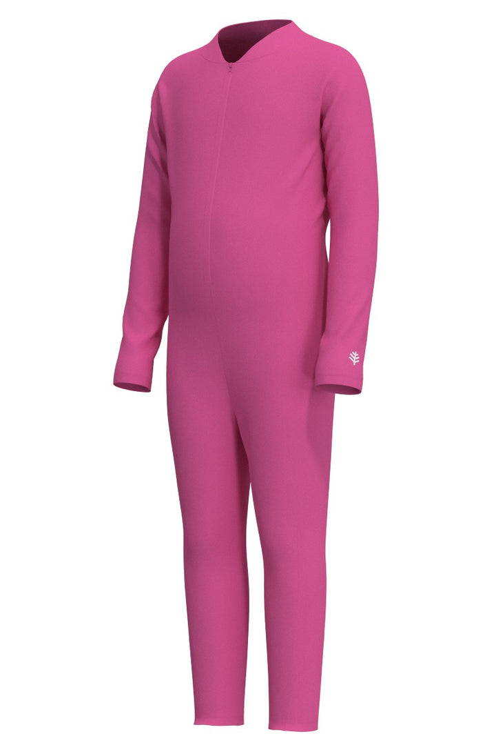 Kids' Neck-to-Ankle Swimsuit | Tulip Pink