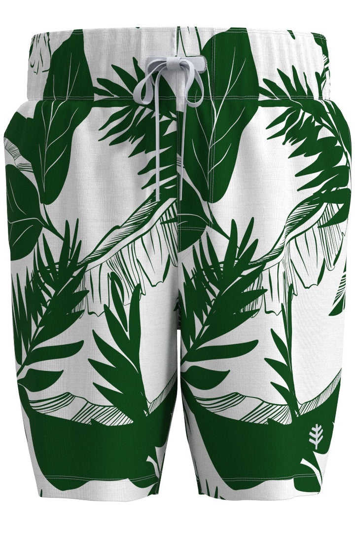 Boy's Island Swim Trunks | Eden Palm Paradise