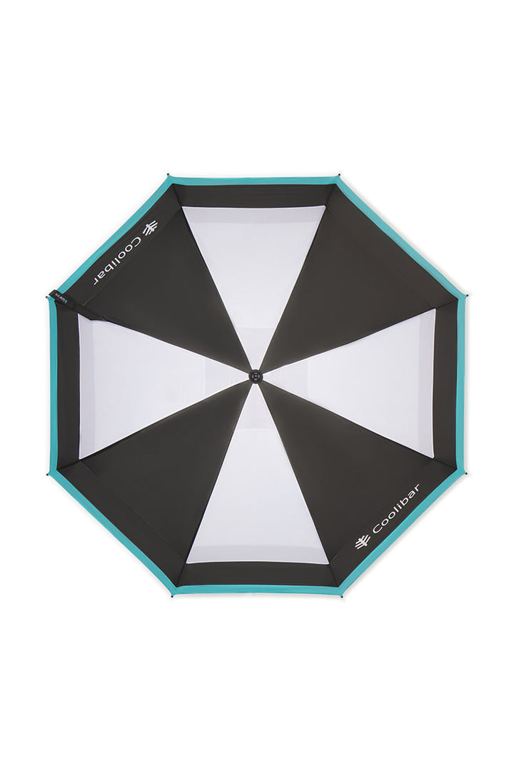 Golf Sun Umbrella | Black/White Colorblock