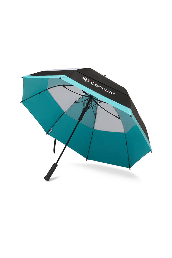Golf Sun Umbrella | Black/White Colorblock