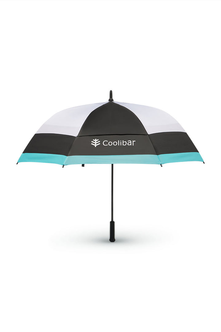 Golf Sun Umbrella | Black/White Colorblock