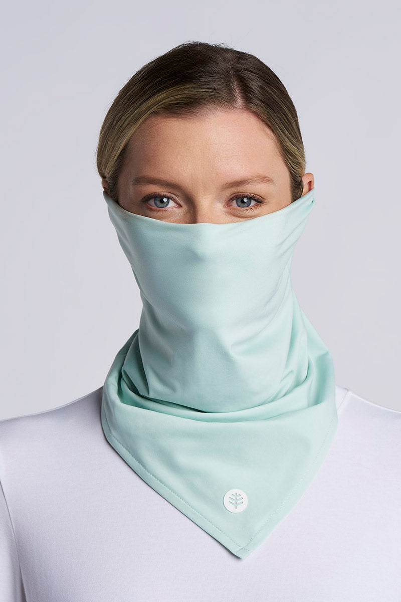 Unisex Virasana Performance Bandana | Coolibar Blue