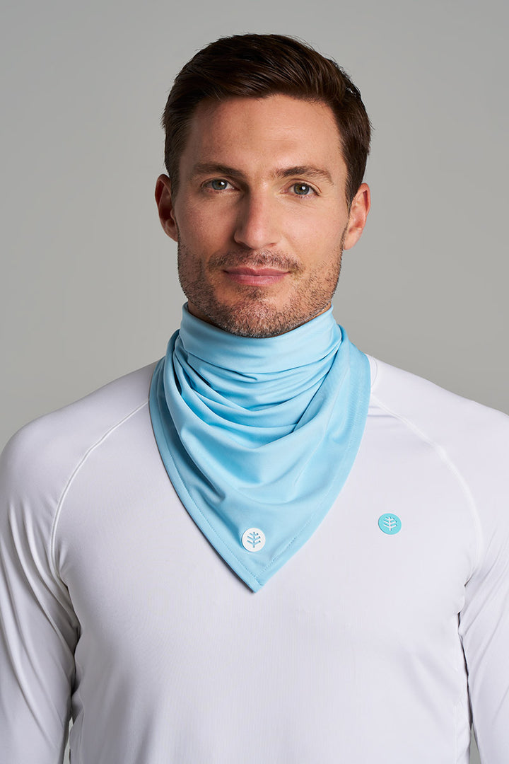 Unisex Performance Sun Bandana | Arctic Blue
