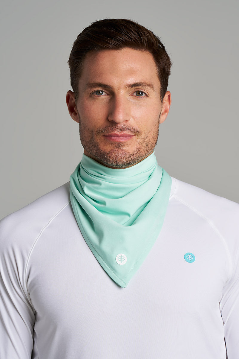 Unisex Virasana Performance Bandana | Arctic Blue UPF 50+