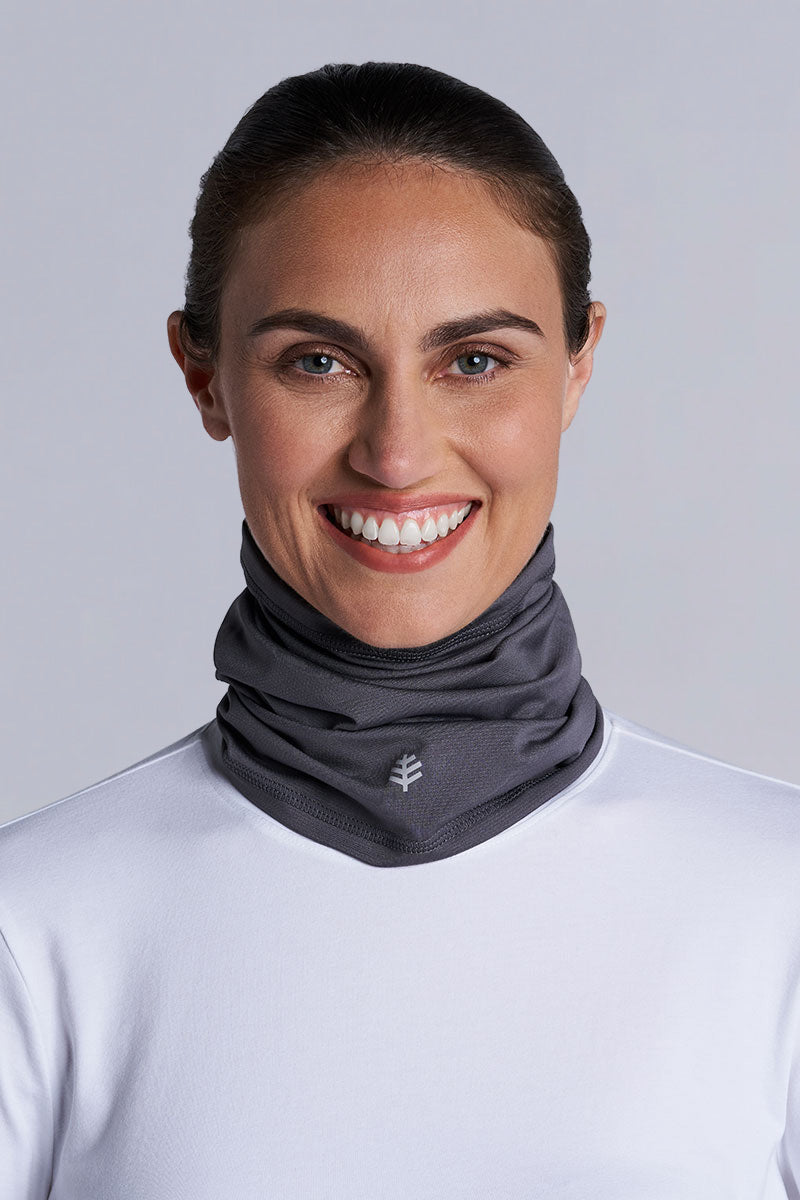 Unisex La Plata UV Neck Gaiter | Black UPF 50+