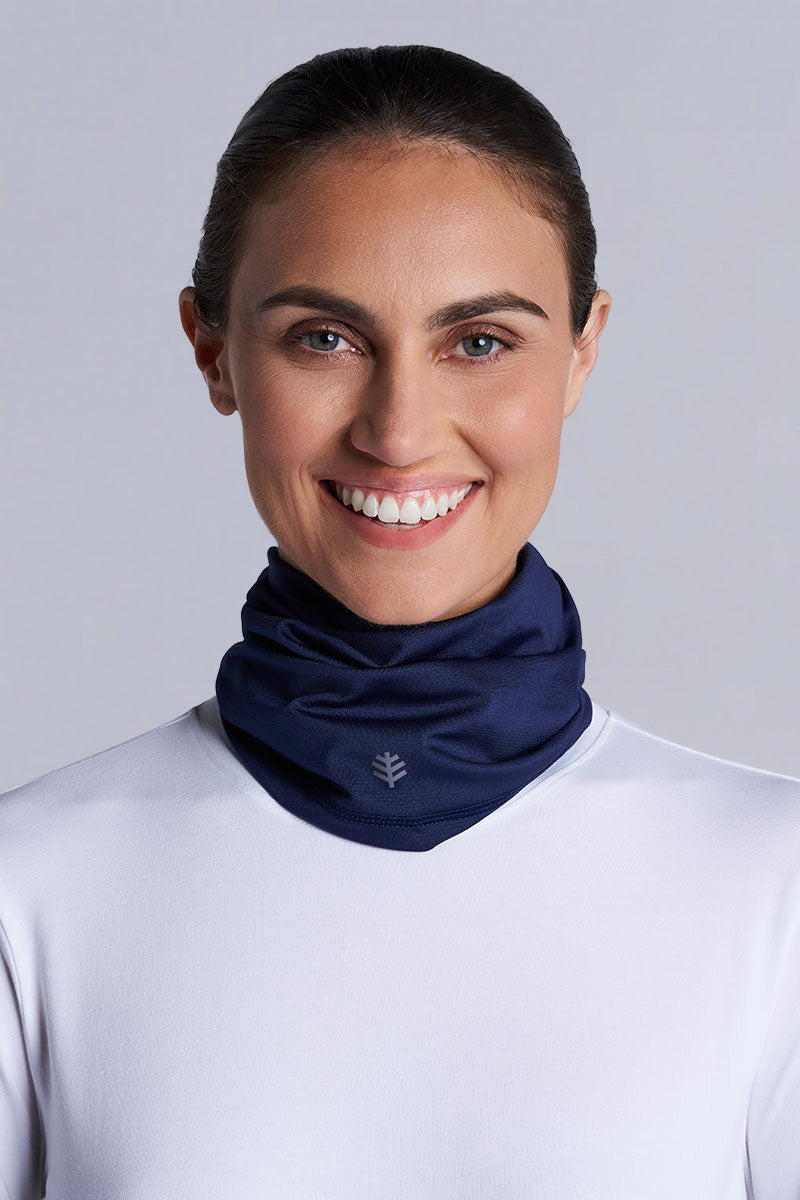 Unisex La Plata UV Neck Gaiter | Navy UPF 50+