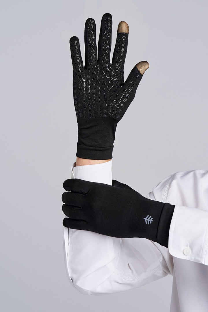 Full Finger UV Sun Gloves  | Black