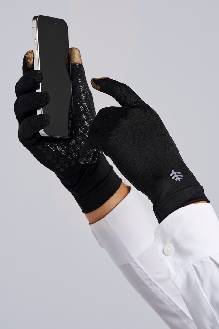 Full Finger UV Sun Gloves  | Black