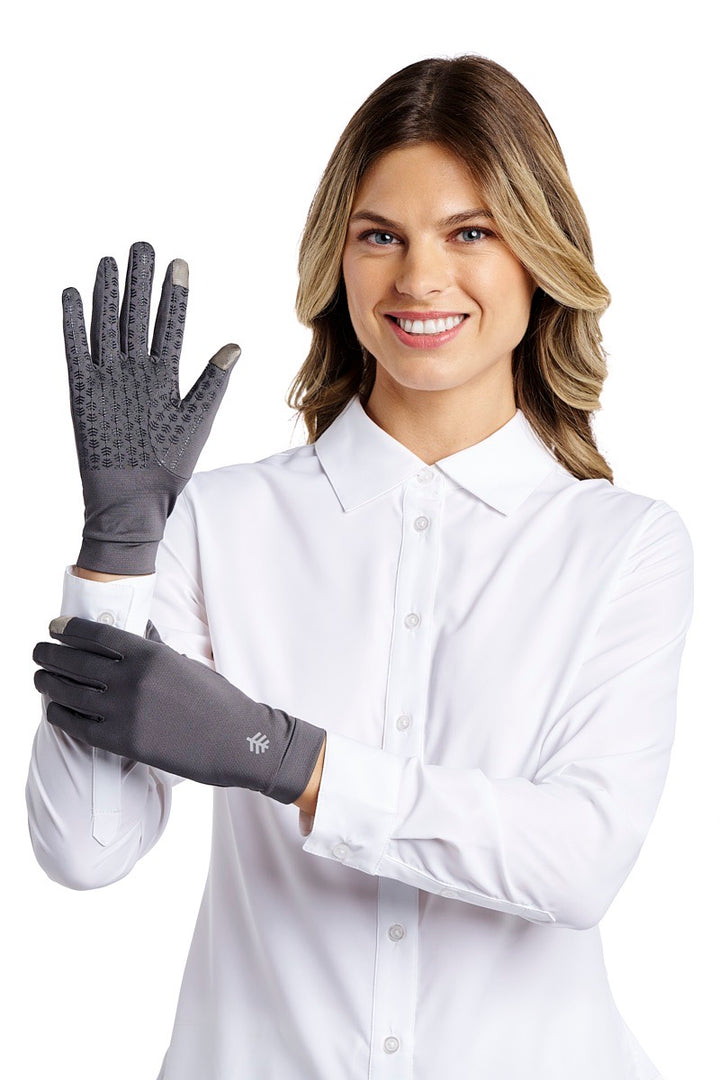 Full Finger UV Sun Gloves  | Charcoal