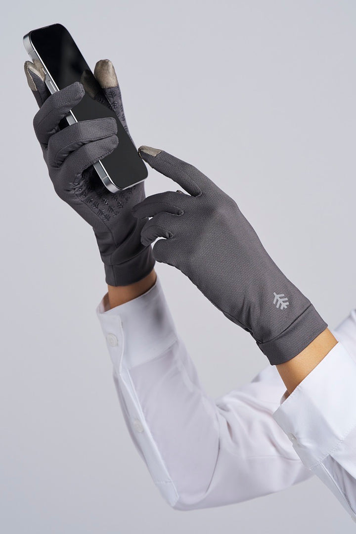 Full Finger UV Sun Gloves  | Charcoal