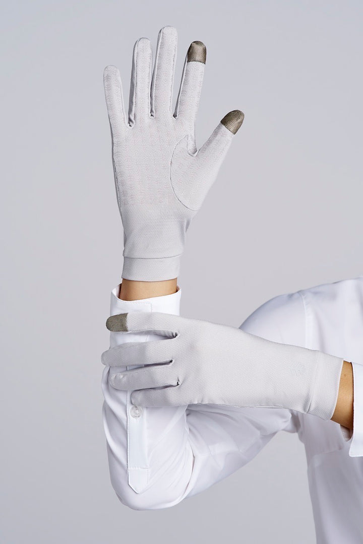 Full Finger UV Sun Gloves | Sleek Grey