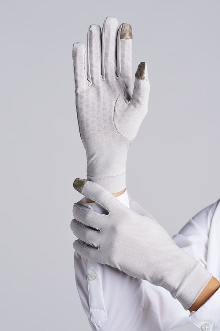 Full Finger UV Sun Gloves | Sleek Grey