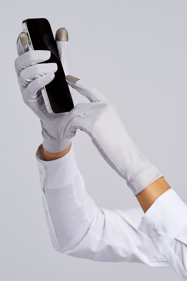 Full Finger UV Sun Gloves | Sleek Grey
