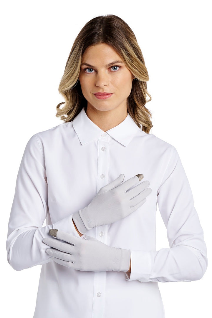 Full Finger UV Sun Gloves | Sleek Grey