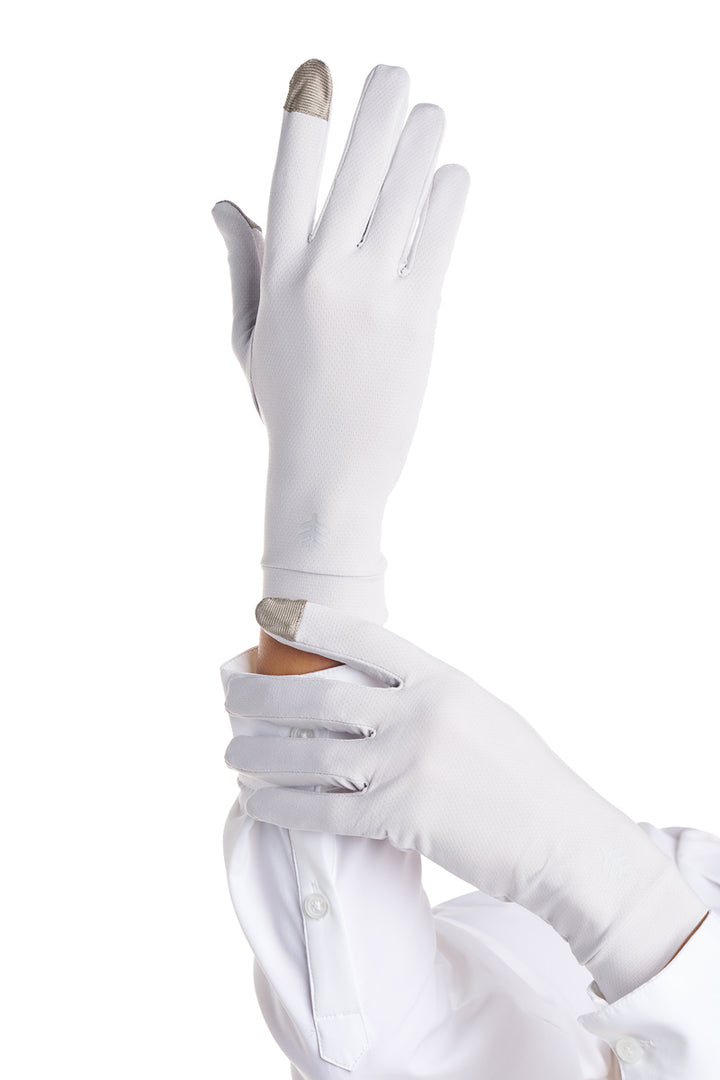 Full Finger UV Sun Gloves | Sleek Grey