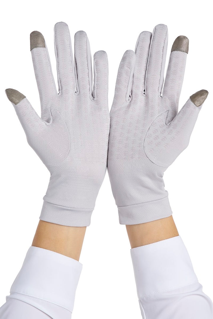 Full Finger UV Sun Gloves | Sleek Grey