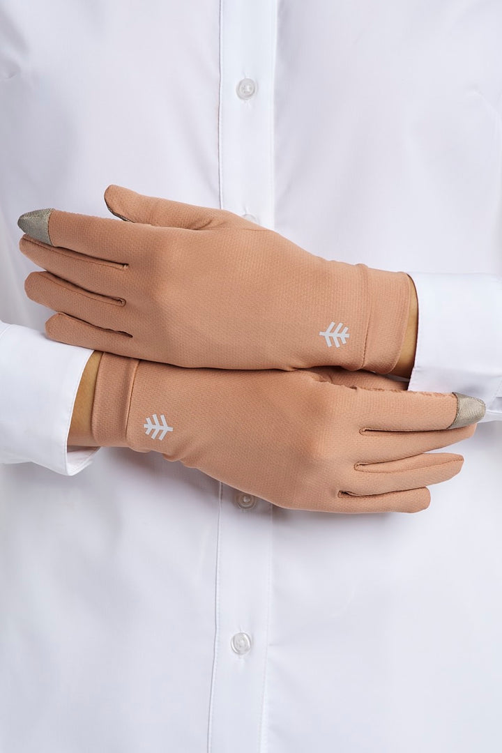 Full Finger UV Sun Gloves  | Antique Tea