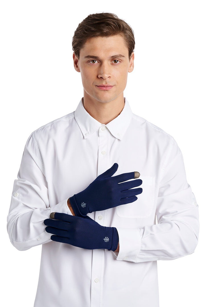 Full Finger UV Sun Gloves | Navy