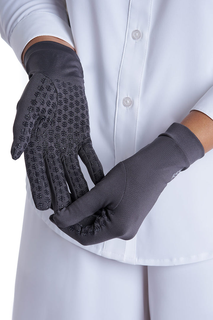 Sunline SUG-603 Glove Sun Protection Size L Gray (7925