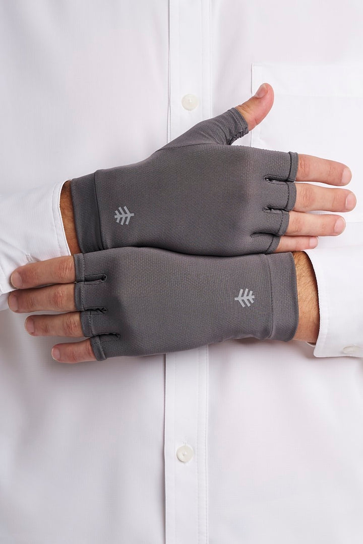 Fingerless UV Sun Gloves | Charcoal