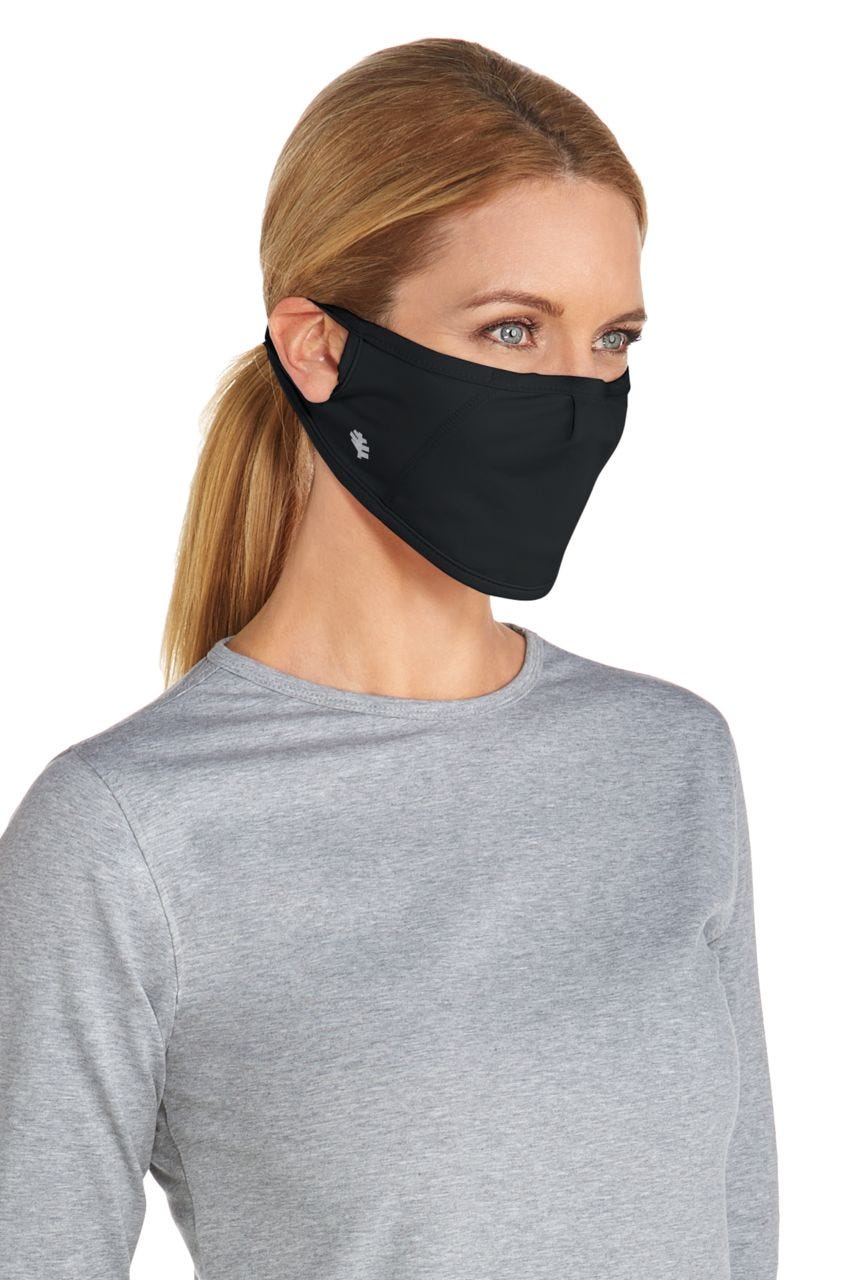 Blackburn UV Mask | Black UPF 50+
