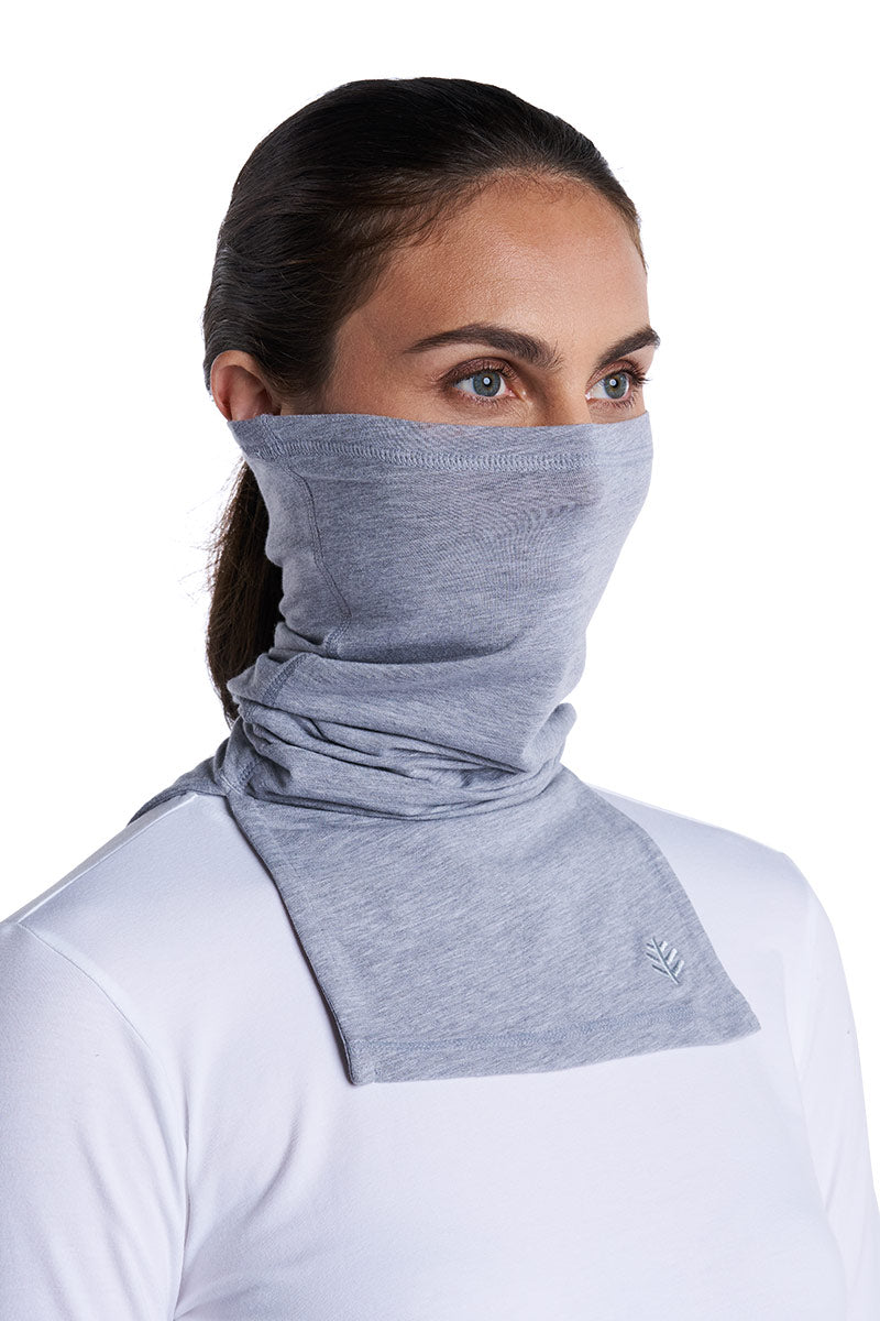 Key West Sun Neck Gaiter | Arctic Blue UPF 50+