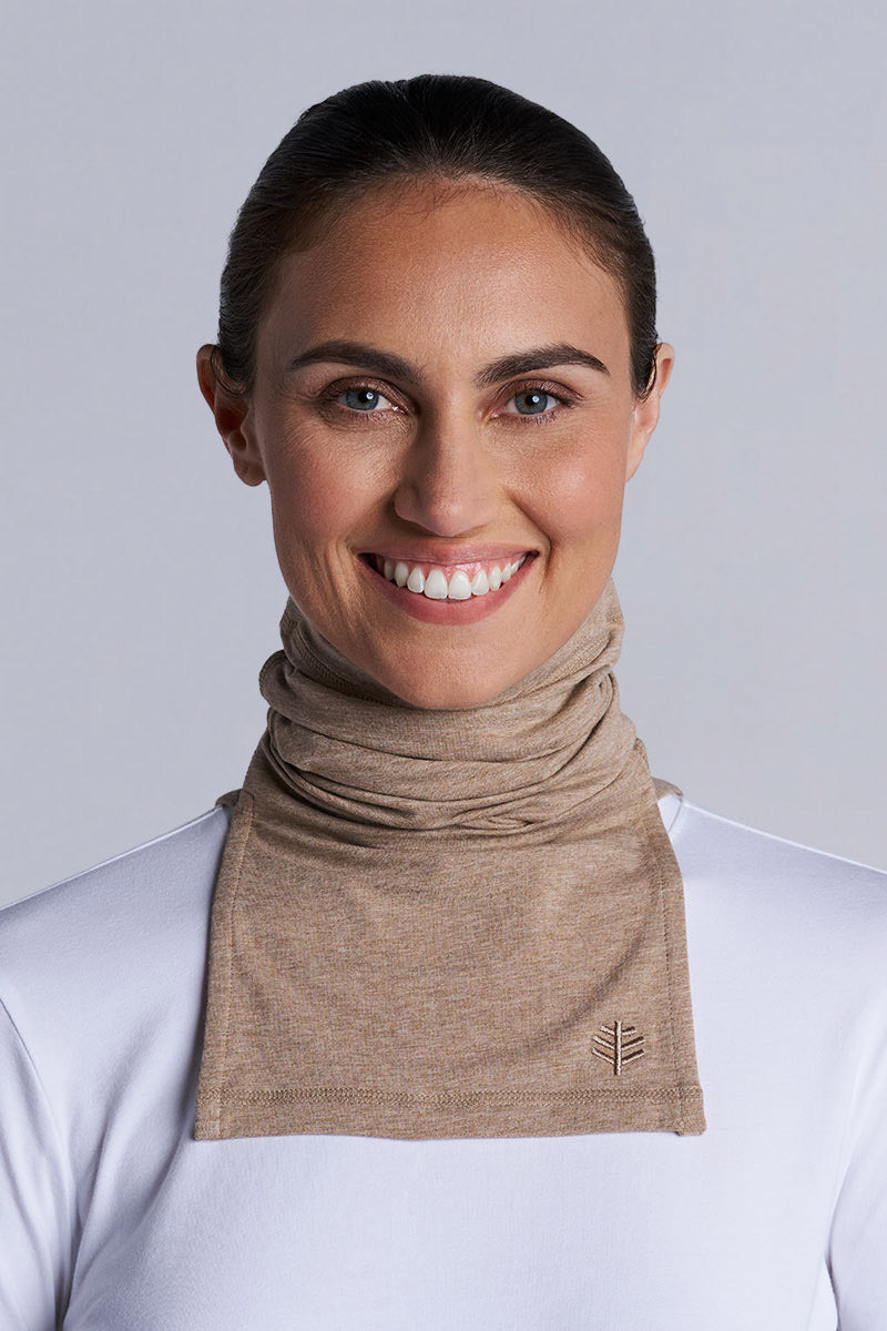 Key West Sun Neck Gaiter | White UPF 50+