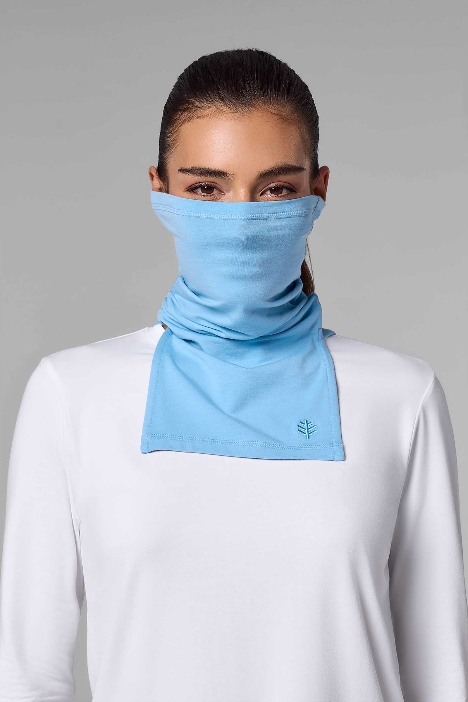 Sun Neck Protector Sun Neck Gaiter | Arctic Blue UPF 50+