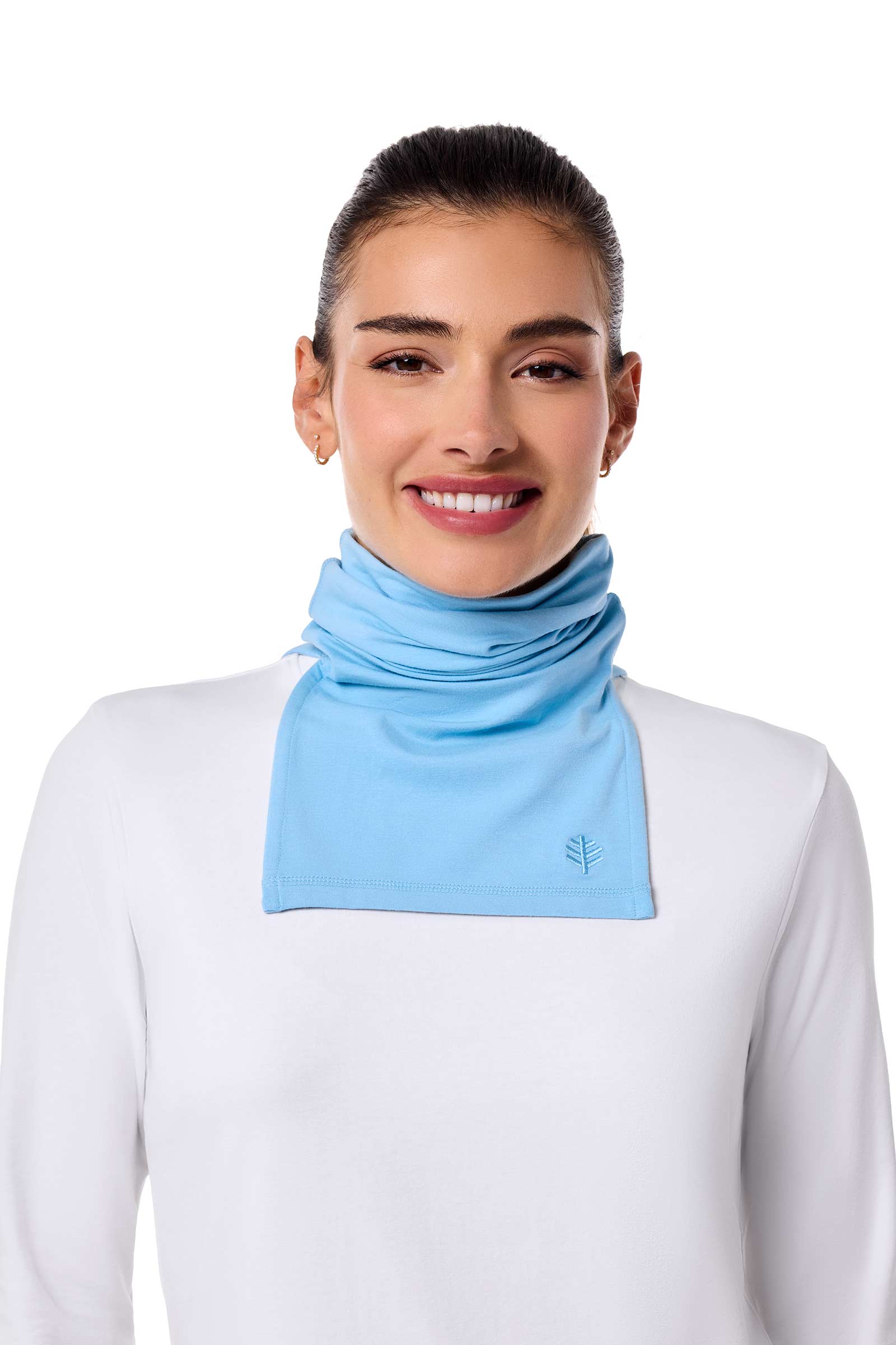 Sun Neck Protector Sun Neck Gaiter | Grey Heather UPF 50+