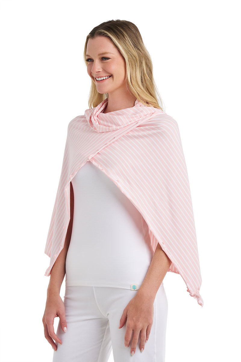 Color_ Soft Pink/White Stripe