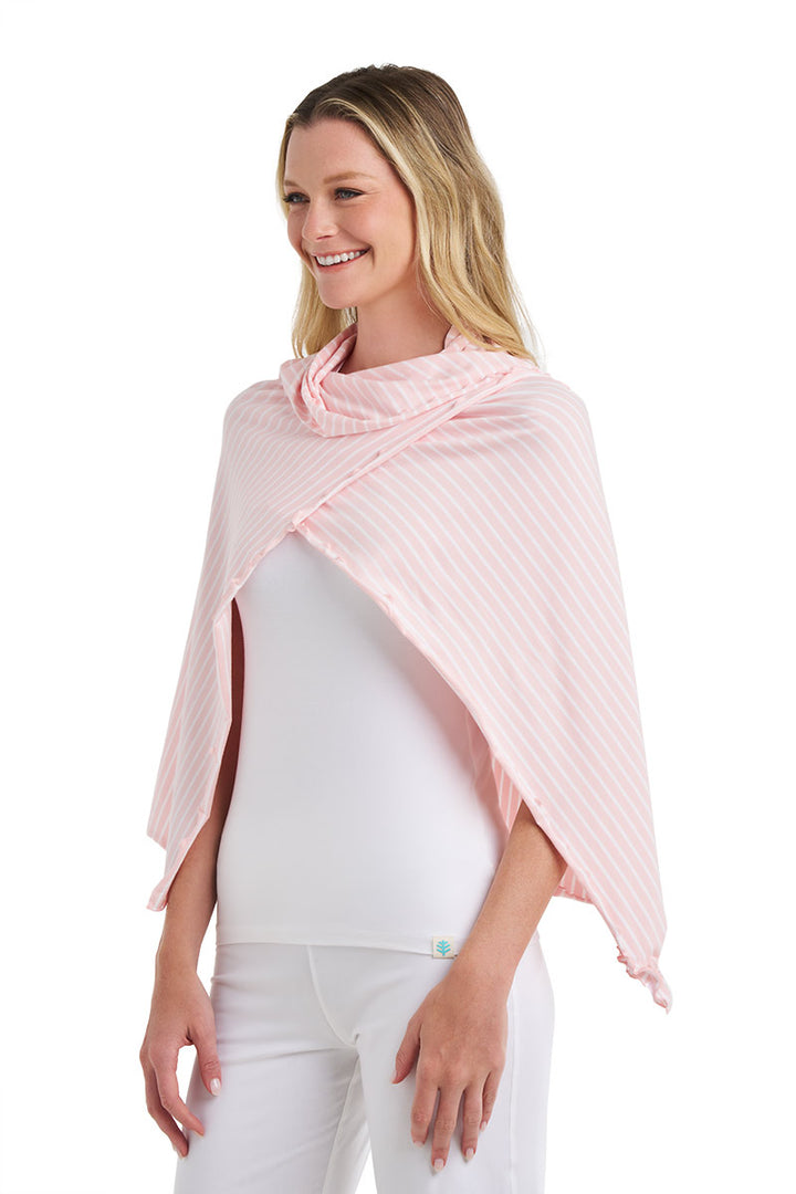 Sun Blanket | Soft Pink/White Stripe
