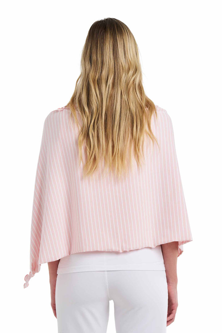 Sun Blanket | Soft Pink/White Stripe