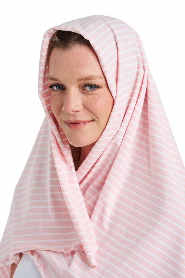 Sun Blanket | Soft Pink/White Stripe