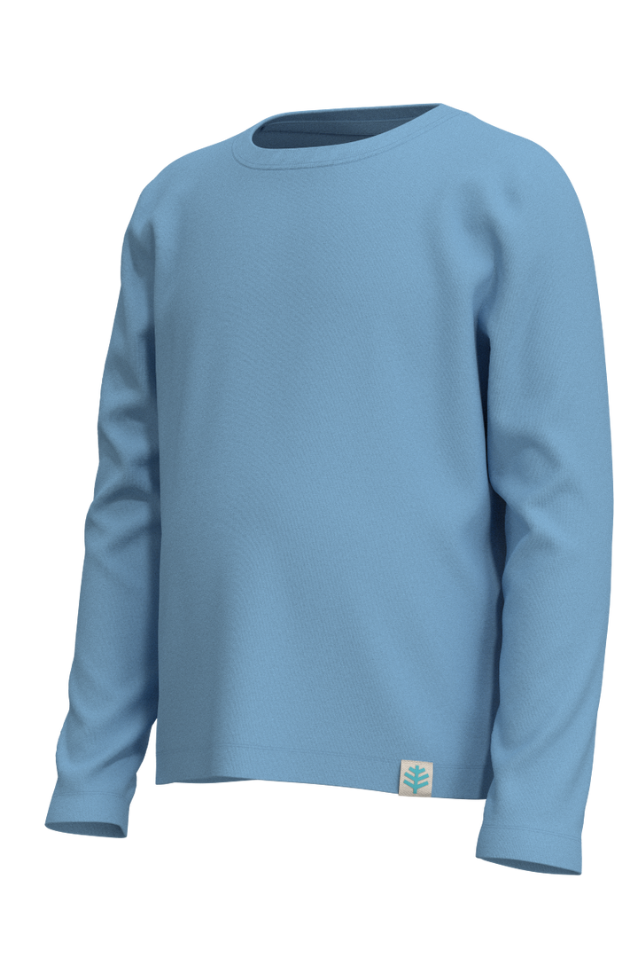 Kid's Long Sleeve Sun Shirt | Arctic Blue