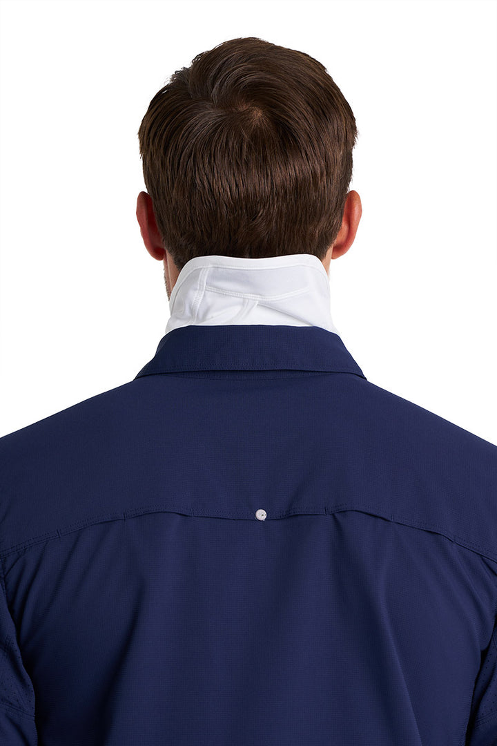 Fishing Face Gaiter | White