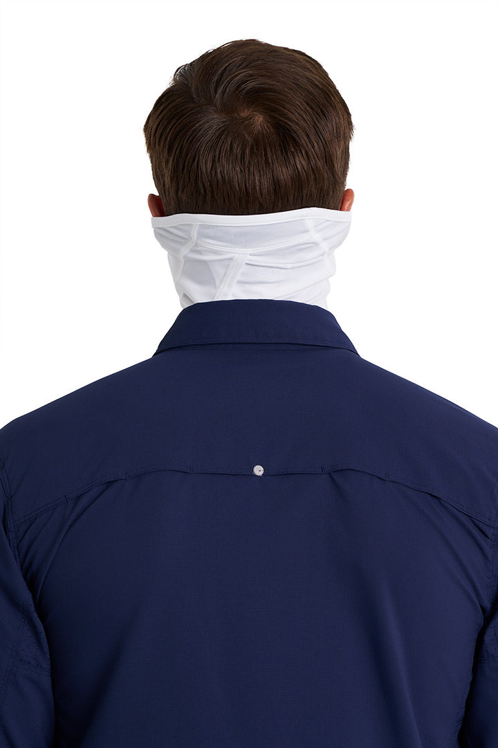 Fishing Face Gaiter | White