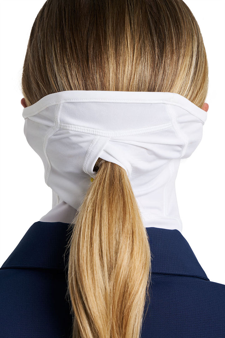 Fishing Face Gaiter | White