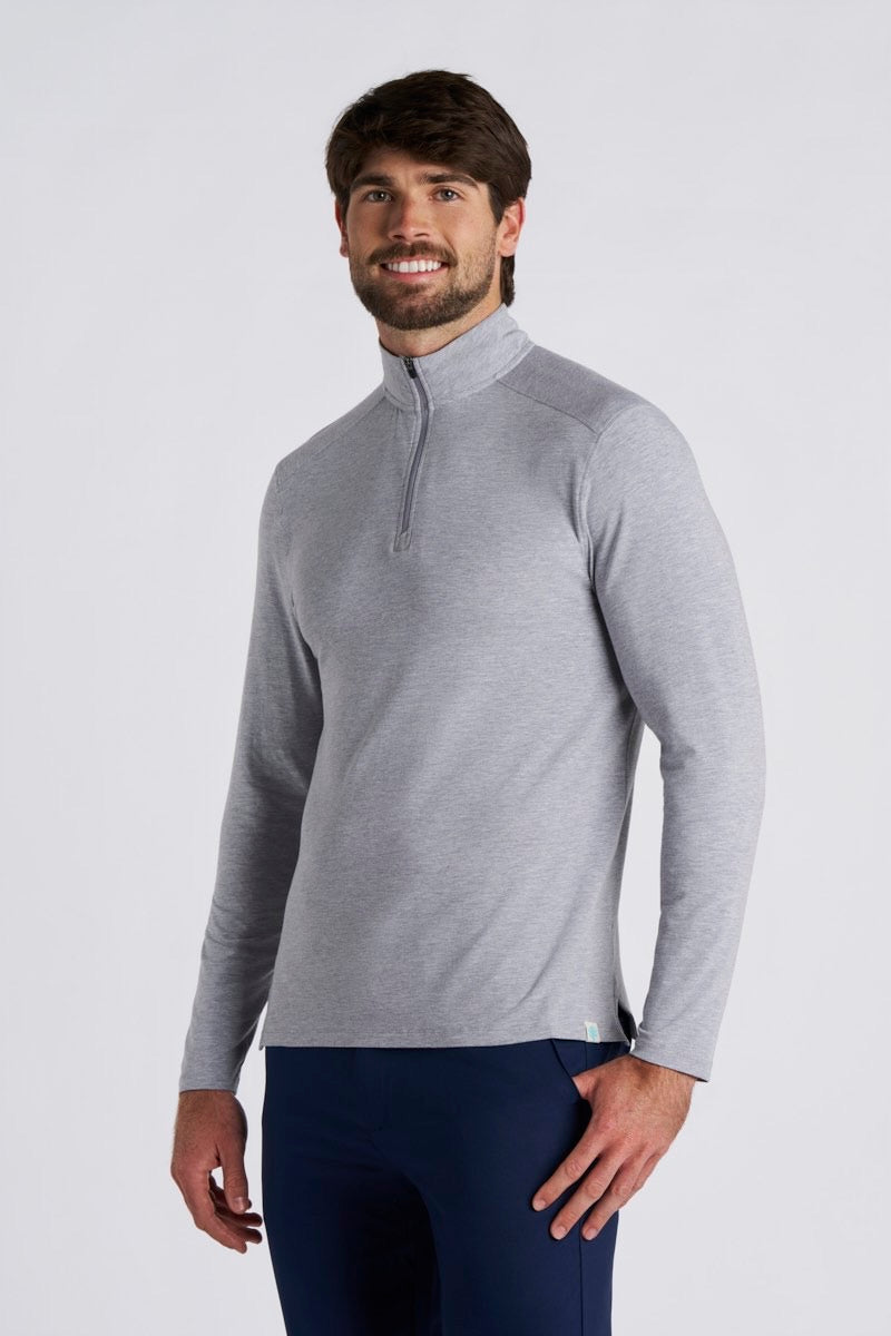 Men's LumaLeo Long Sleeve T-Shirt with Thumbholes | Grey Heather