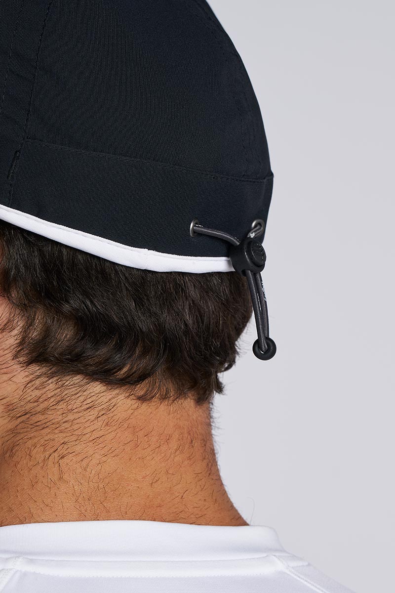 Unisex Lenny Adjustable Sports Cap | Navy/White UPF 50+