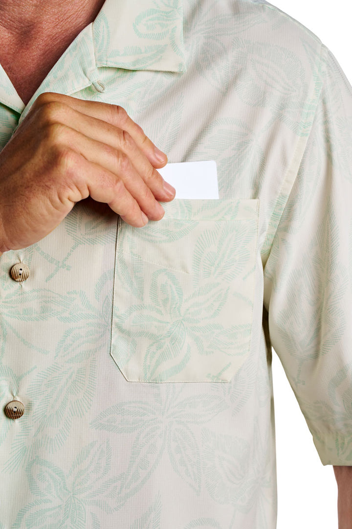 Men's Camp Shirt | Vanilla