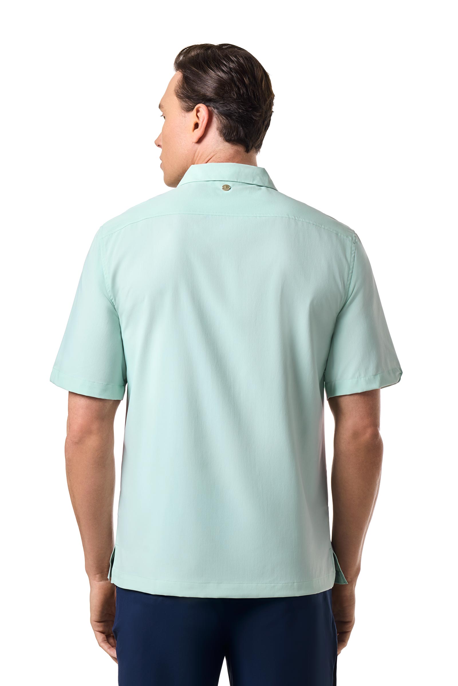 Men's Camp Shirt | Carmine Red UPF 50+